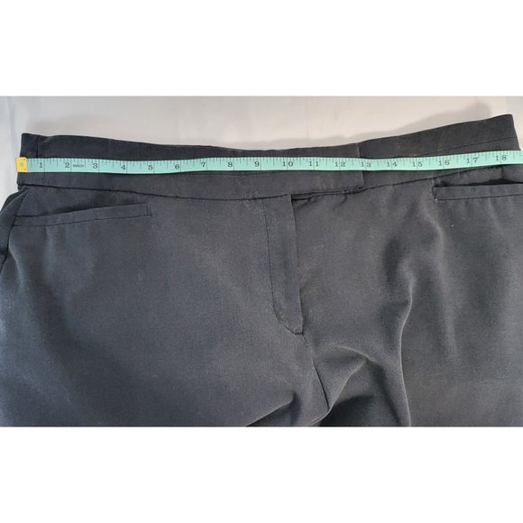 JM Collection Women's Trousers Size 18 Straight-Leg Pants Waistband Livid Blue - Picture 8 of 8